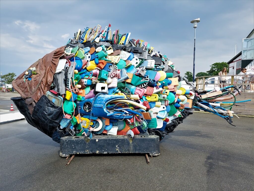 Photo Recycled sculpture